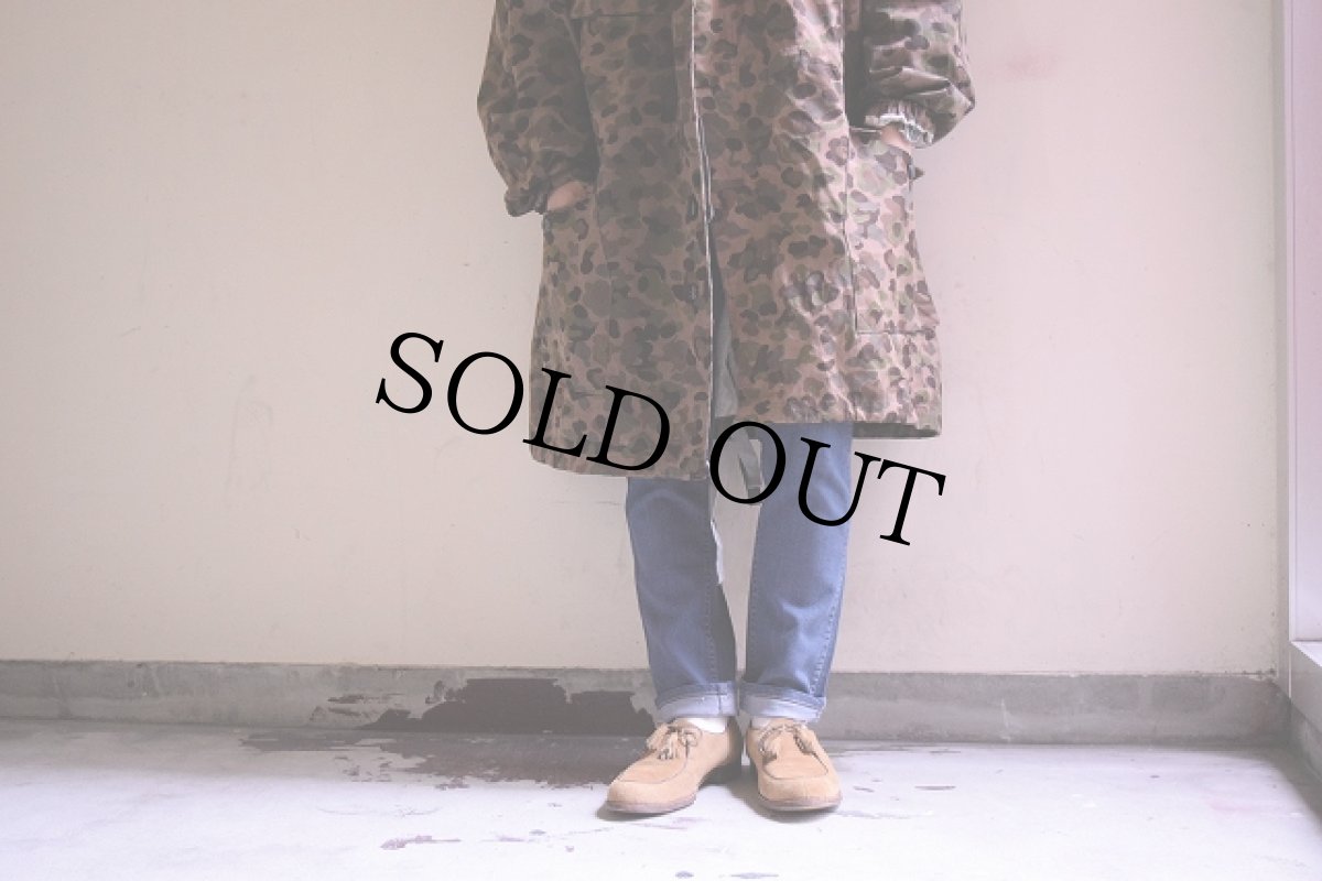 画像4: 60's オーストリア軍カモ柄オーバーロングコート (4)