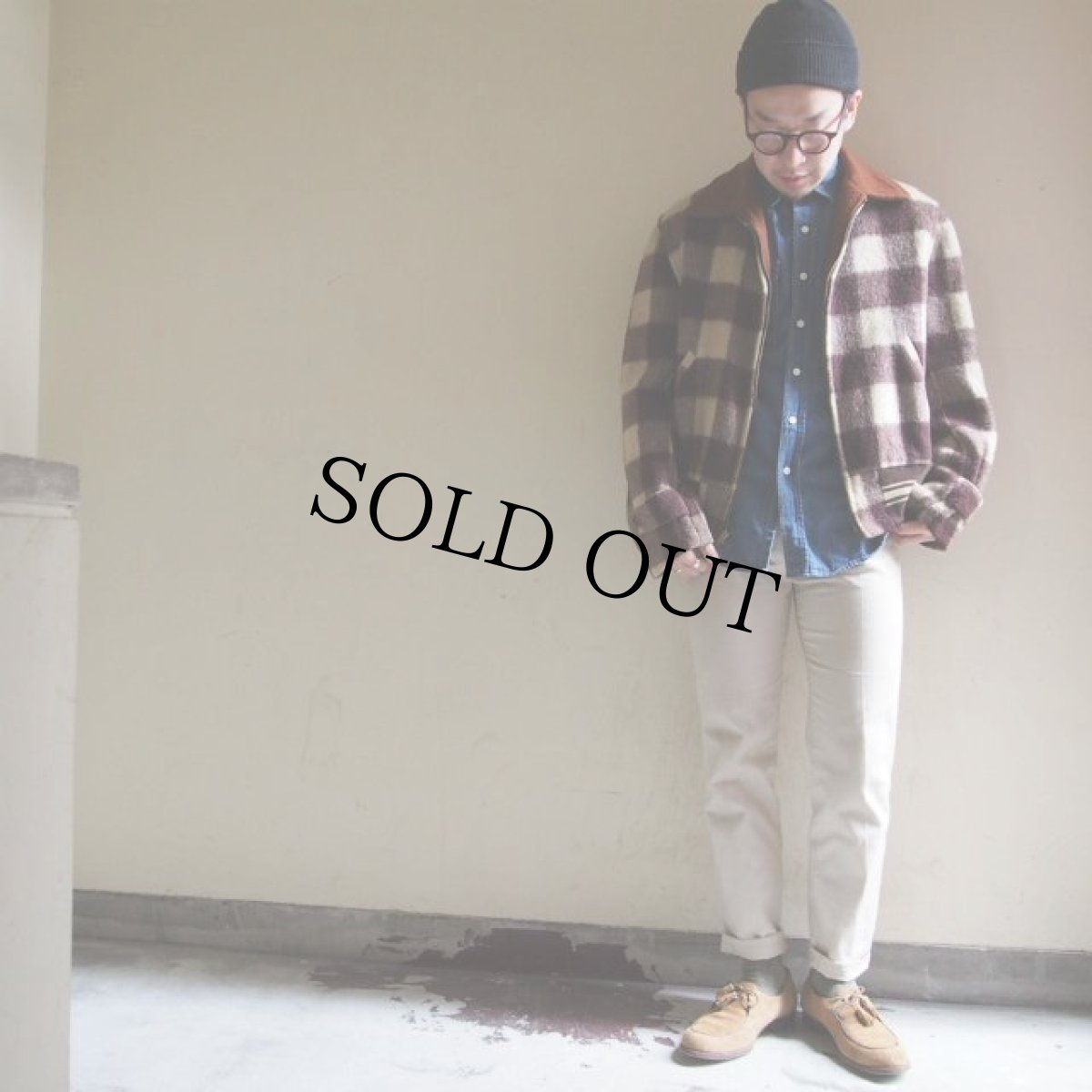 画像3: 40's HERCULES 2トーンウールスポーツジャケット (3)