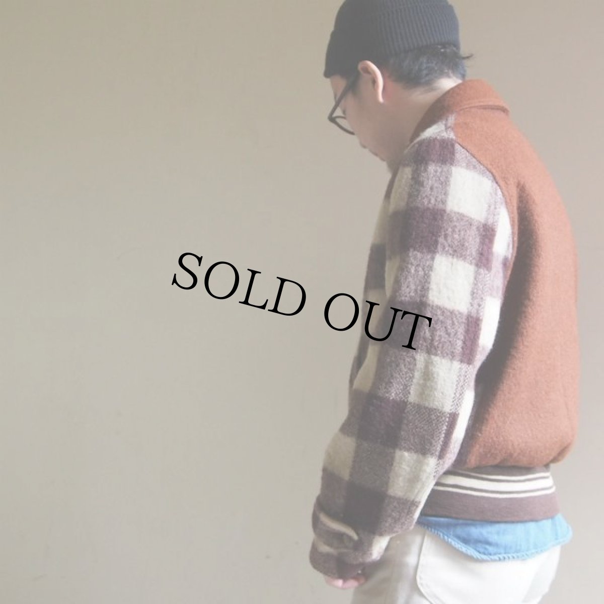 画像5: 40's HERCULES 2トーンウールスポーツジャケット (5)