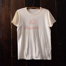 画像1: 40's Indian 染み込みプリントTシャツ (1)