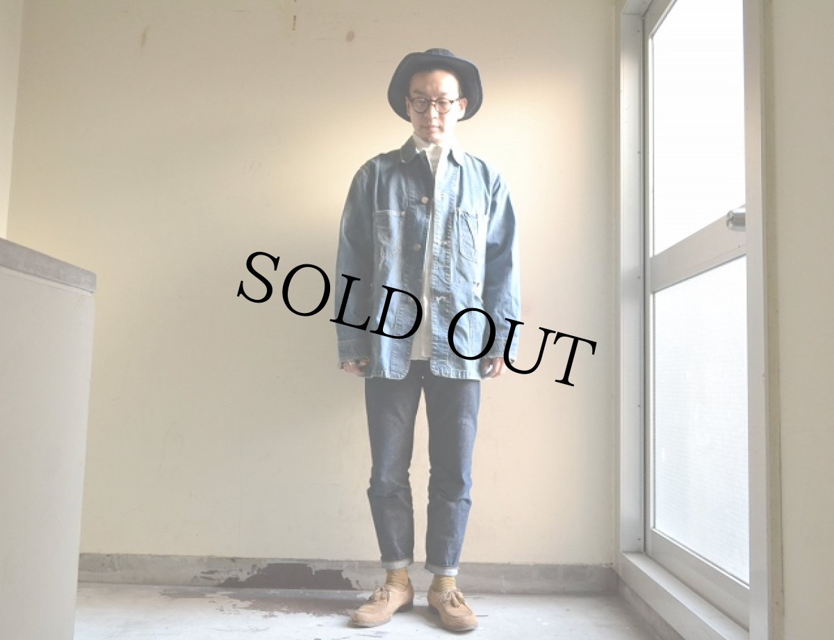 画像2: 40's Lee デニムカバーオール    (2)