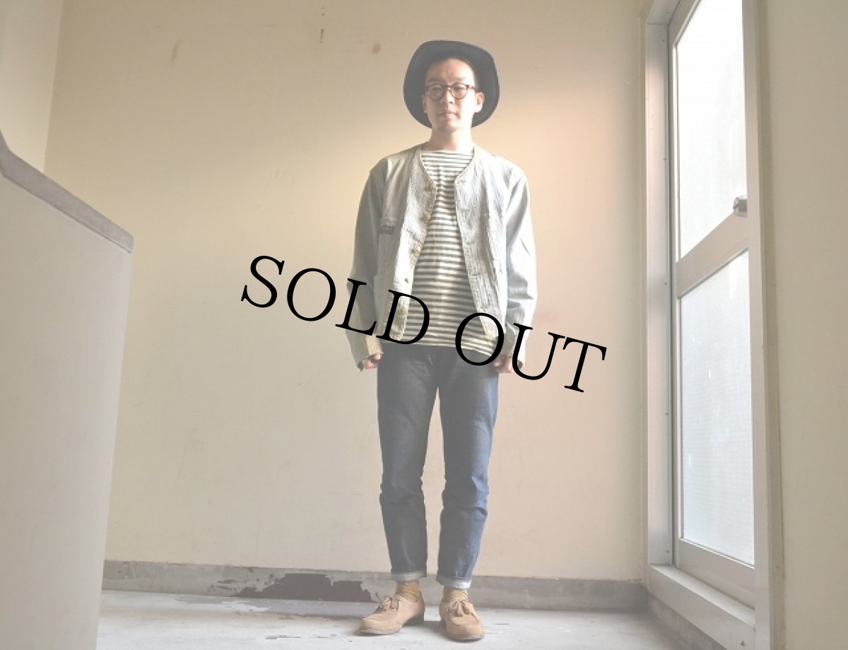 画像2: 50's OSHKOSH ヒッコリーエンジニアジャケット (2)