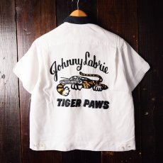 画像2: 50's Crown Prince "Johnny Labrie TIGER PAWS" ボーリングシャツ (2)