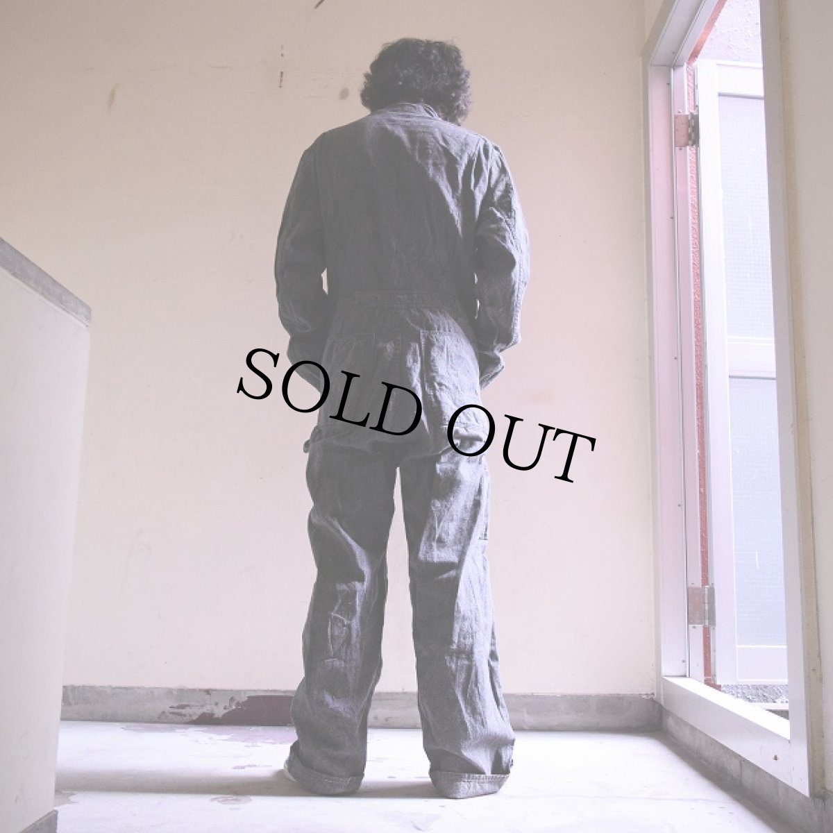 画像4: 50's〜60's BULE BELL 黒シャンオールインワン (4)