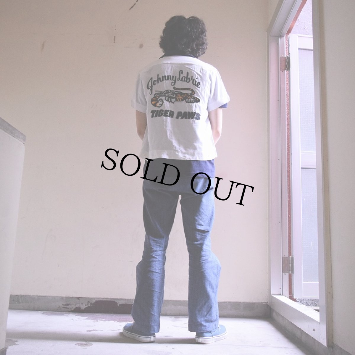 画像5: 50's Crown Prince "Johnny Labrie TIGER PAWS" ボーリングシャツ (5)