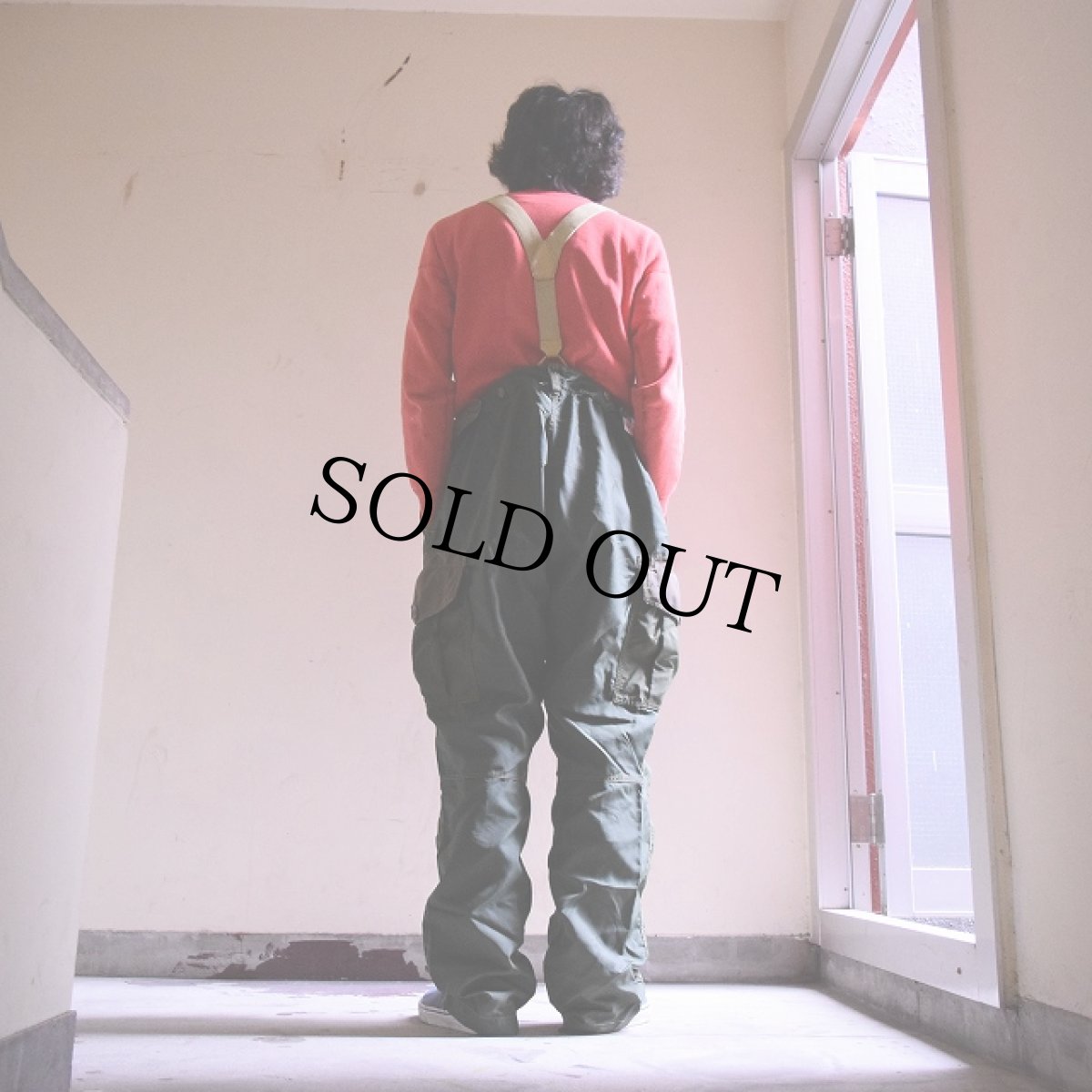 画像5: 50's カナダ軍 ナイロンカーゴパンツ (5)