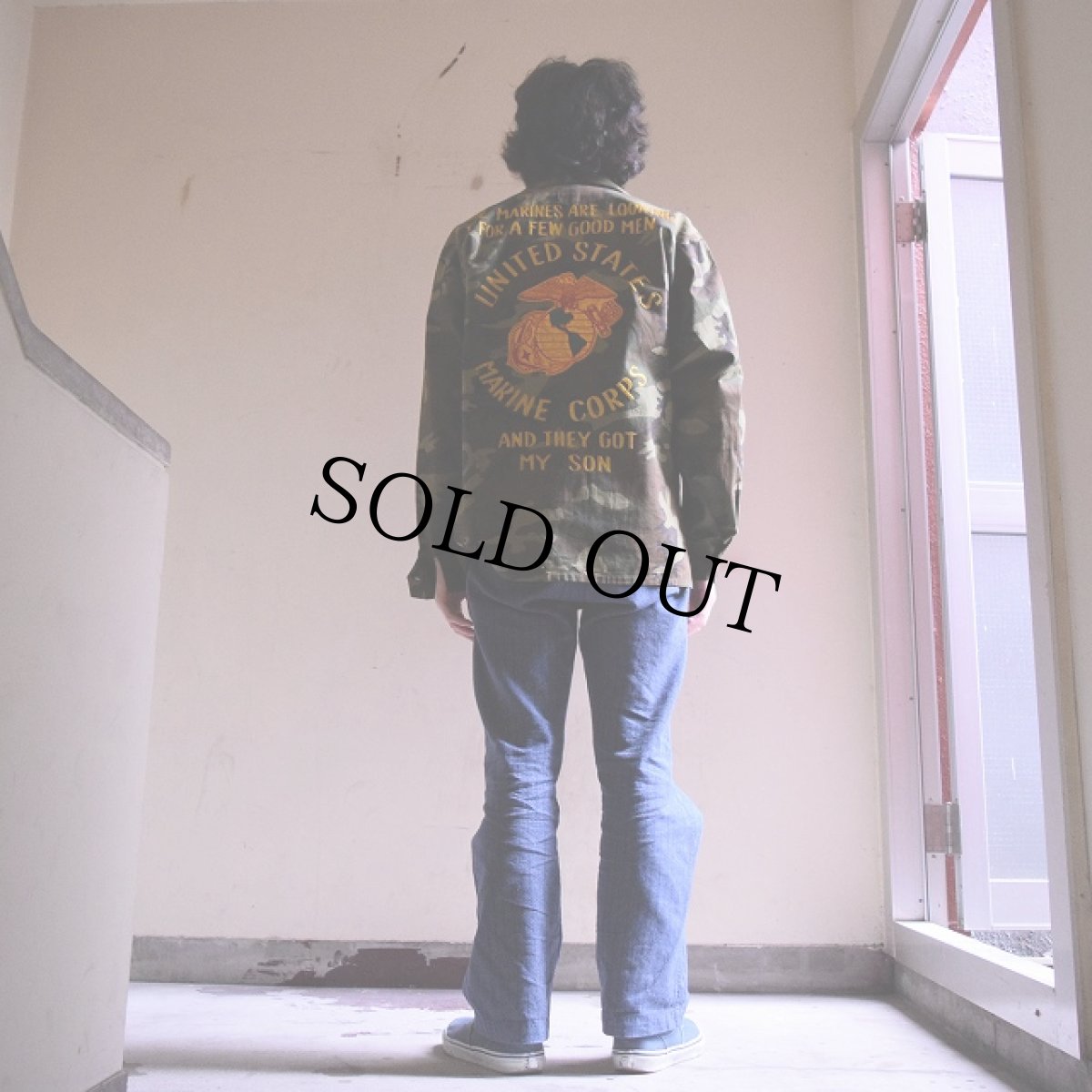 画像5: 70's STAR EAGLE OKINAWA "USMC"スーベニア迷彩ジャケット (5)