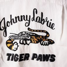 画像1: 50's Crown Prince "Johnny Labrie TIGER PAWS" ボーリングシャツ (1)