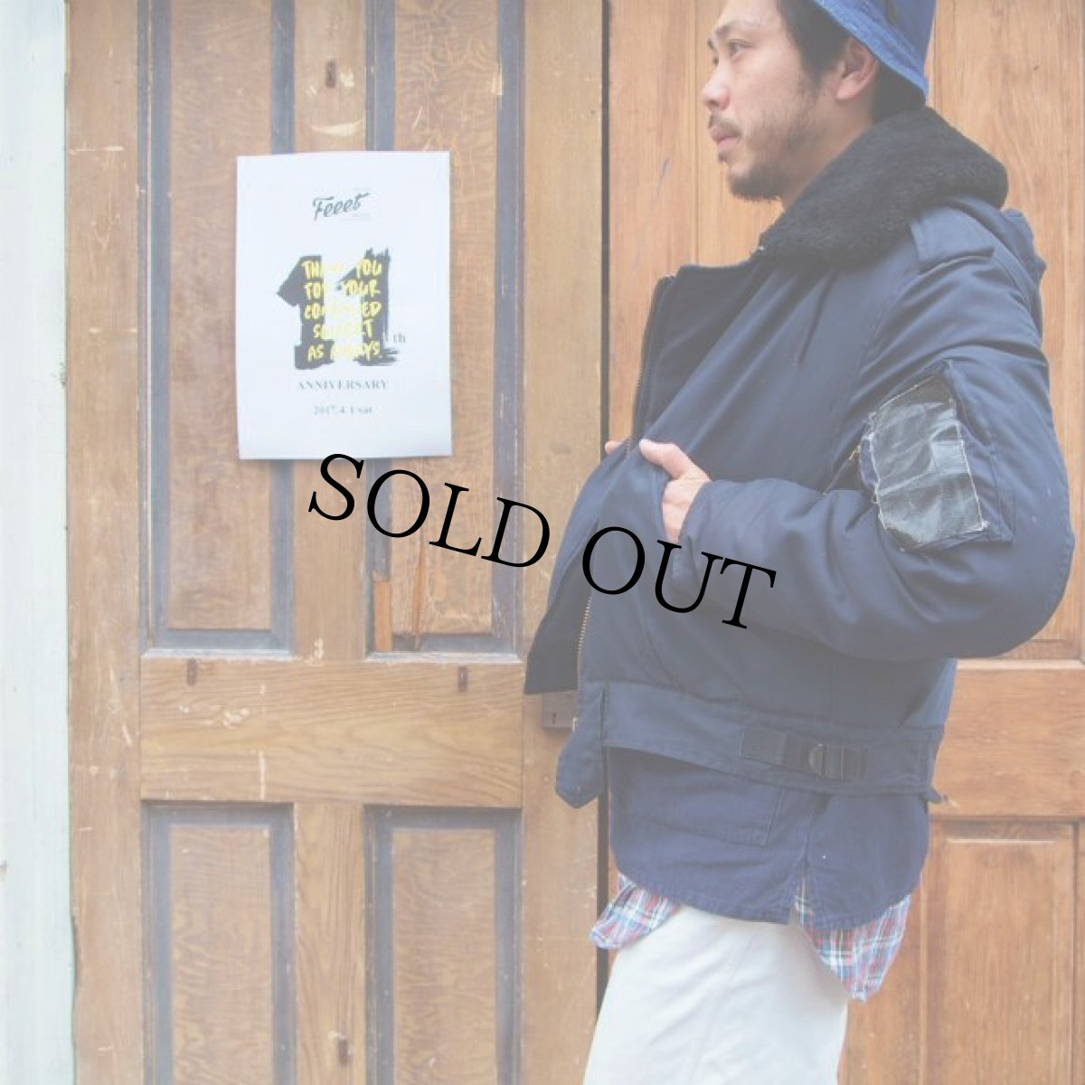 画像4: 60's CANADIAN AIR FORCE TYPE IV ボア付きフライトジャケット (4)