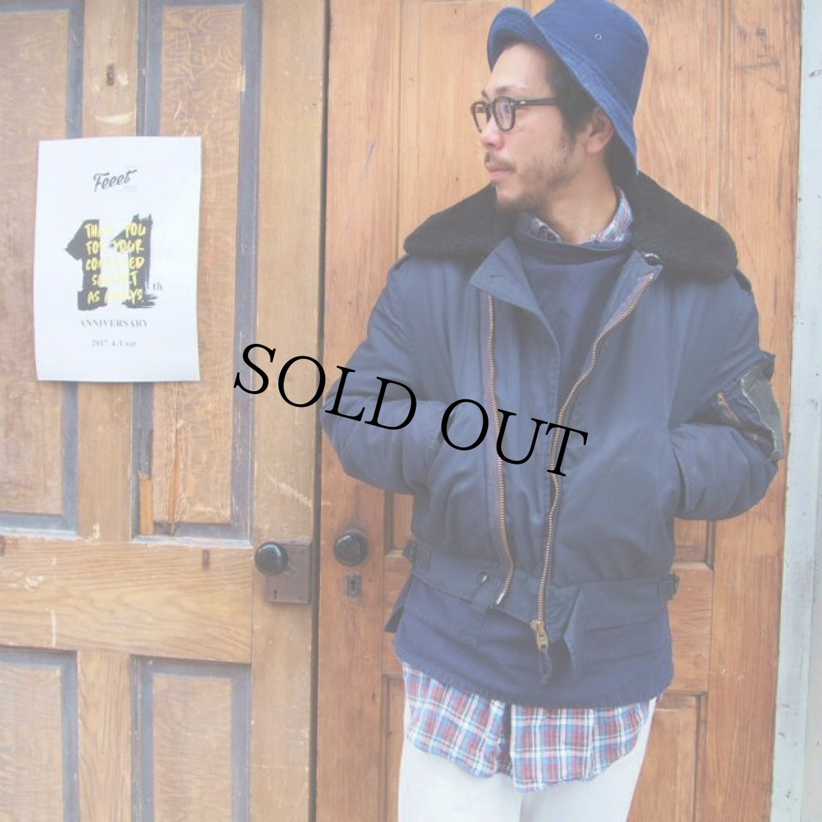 画像3: 60's CANADIAN AIR FORCE TYPE IV ボア付きフライトジャケット (3)