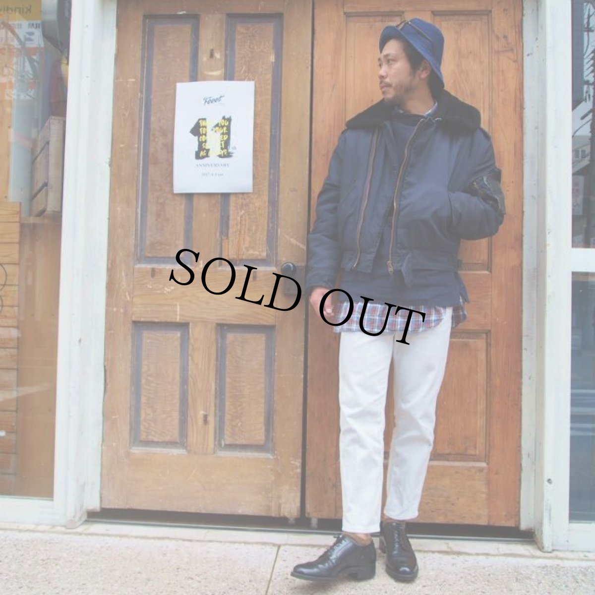 画像2: 60's CANADIAN AIR FORCE TYPE IV ボア付きフライトジャケット (2)