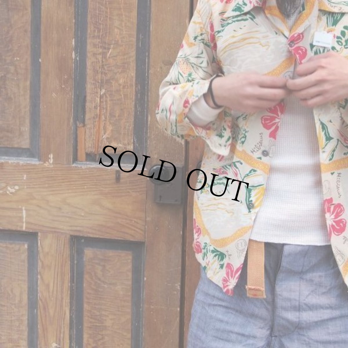 画像4: 50's 長袖アロハシャツ (4)