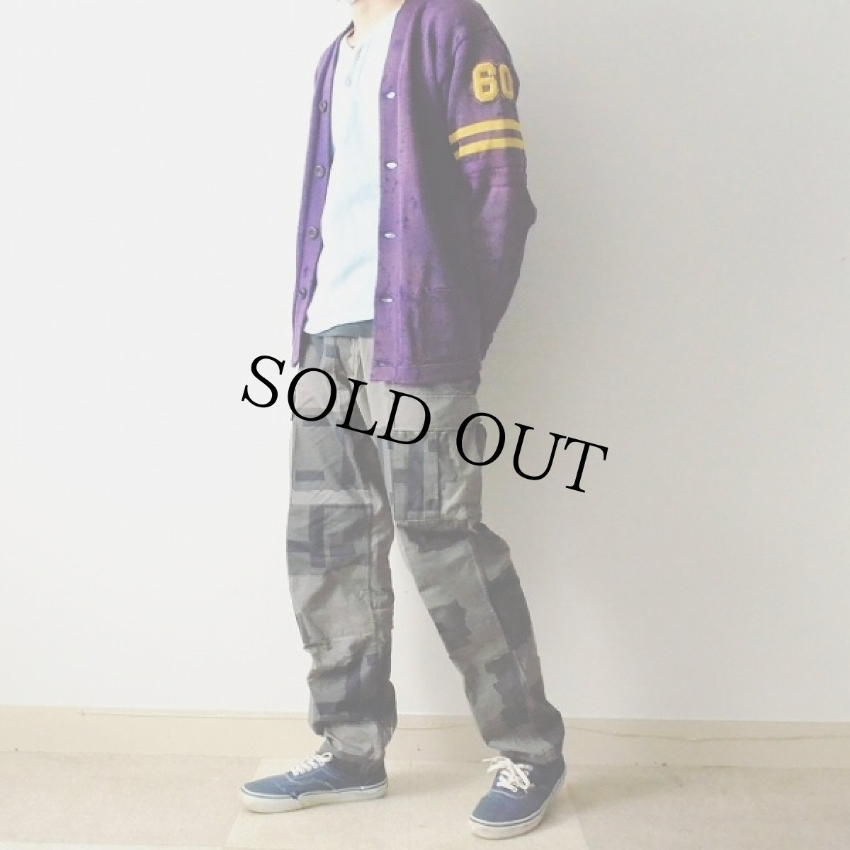 画像6: 90's US "テストサンプル" Tパターンカモトラウザーズ DEADSTOCK (6)