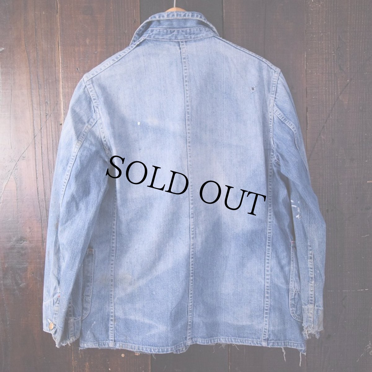 画像2: 50's デニムカバーオール (2)