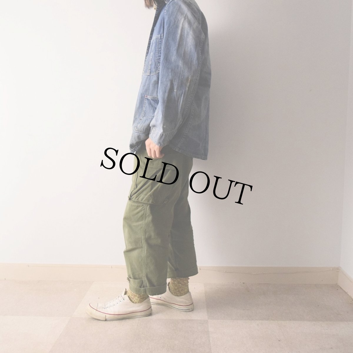 画像5: 50's デニムカバーオール (5)