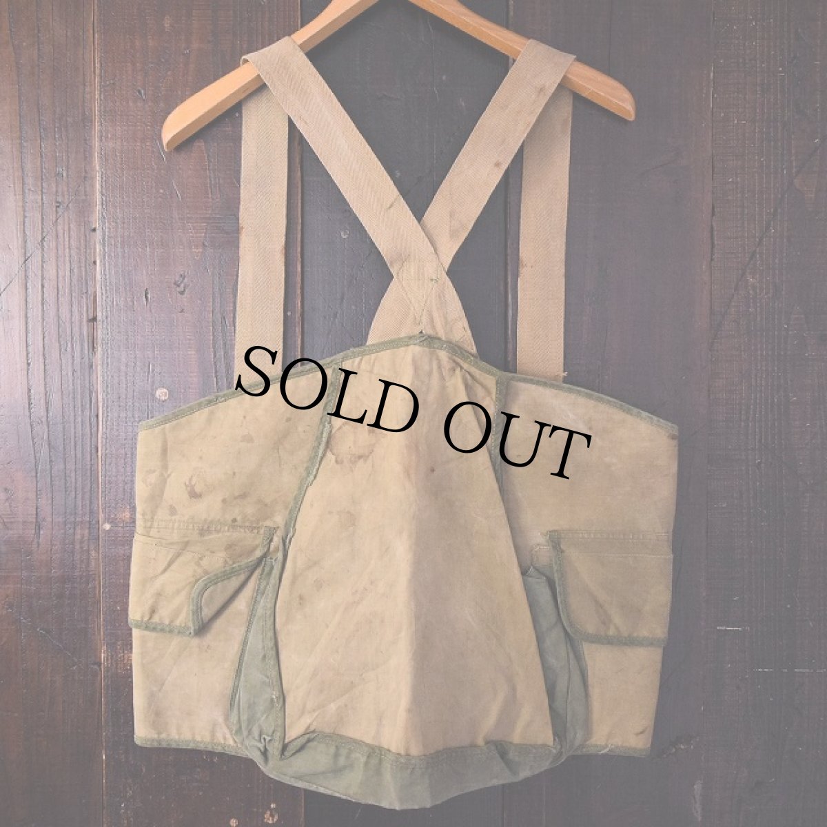 画像2: 30's〜40's Drybak ハンティングベスト (2)