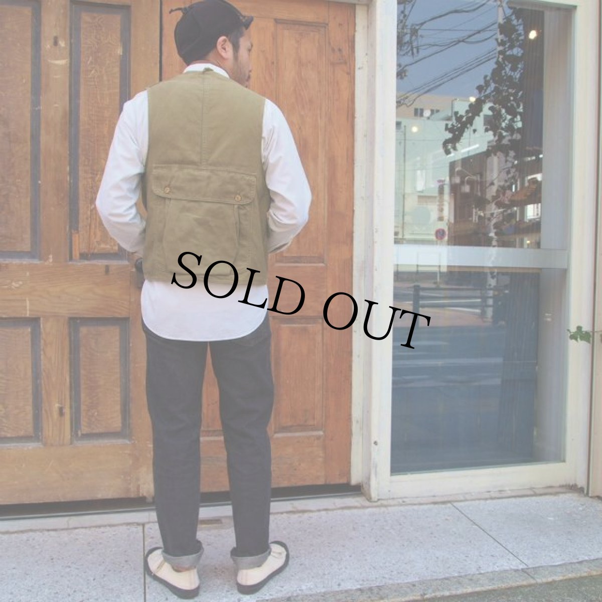 画像9: 50's L.L.BEAN ハーフムーンポケットフィッシングベスト (9)