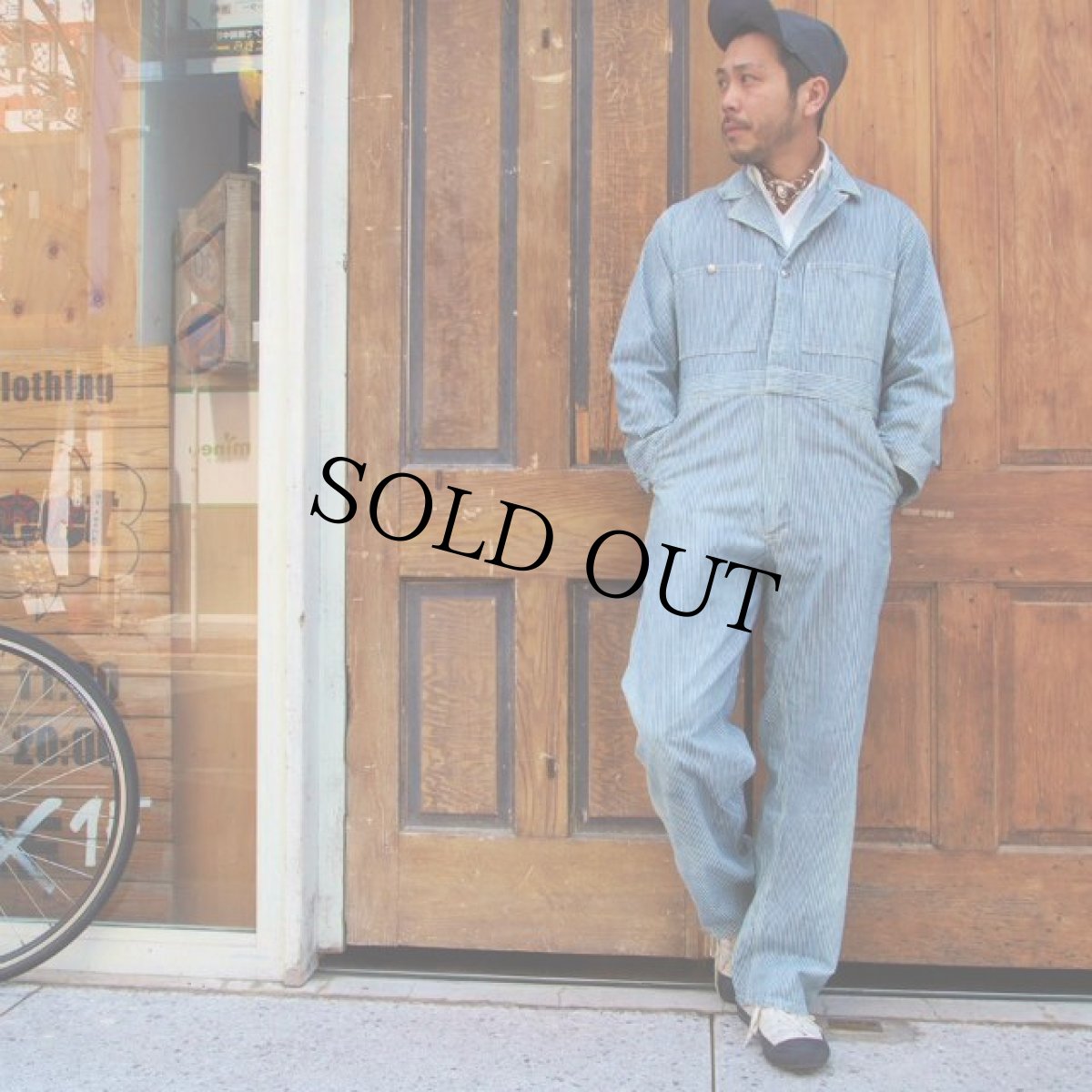 画像6: 50's GO-PFOR ヒッコリーオールインワン (6)