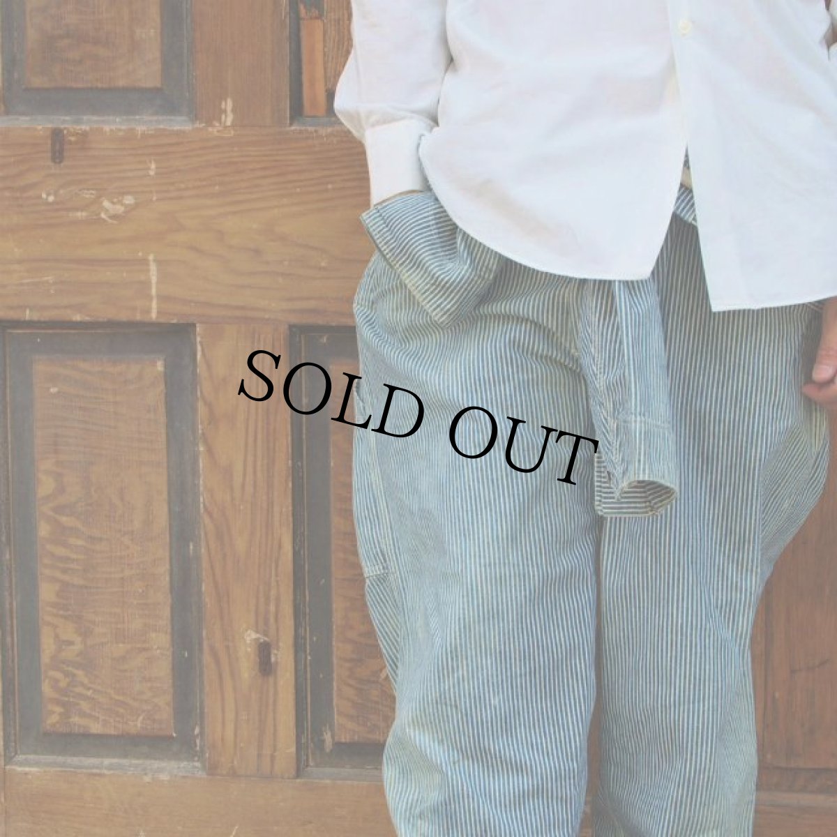 画像4: 50's GO-PFOR ヒッコリーオールインワン (4)