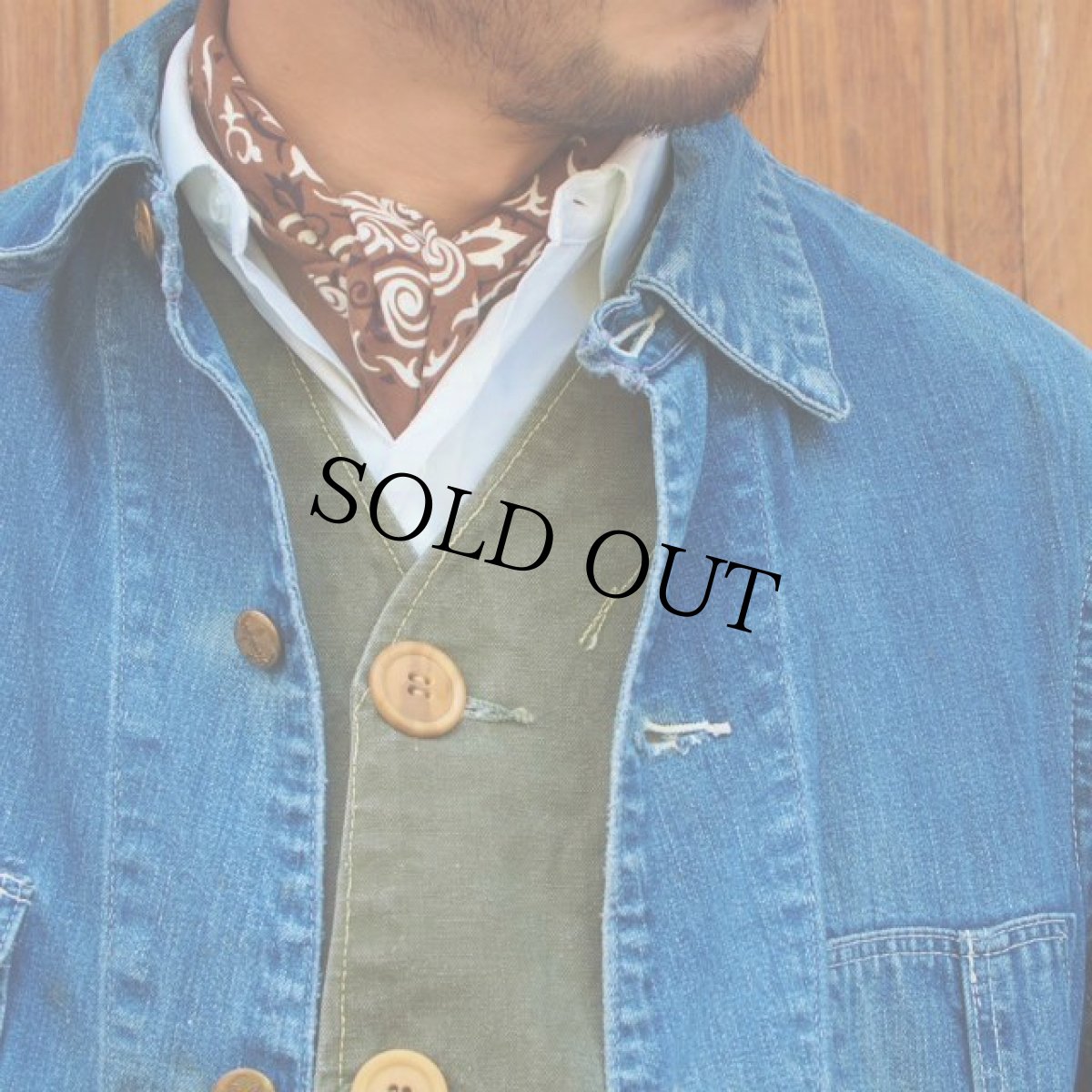 画像10: 50's デニムカバーオール (10)