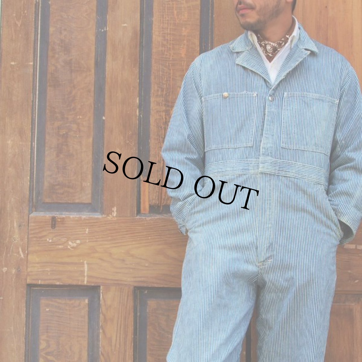 画像7: 50's GO-PFOR ヒッコリーオールインワン (7)