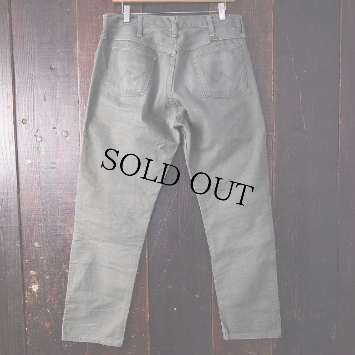 画像2: 60's〜70's Wrangler 78MWZ カツラギパンツ (2)