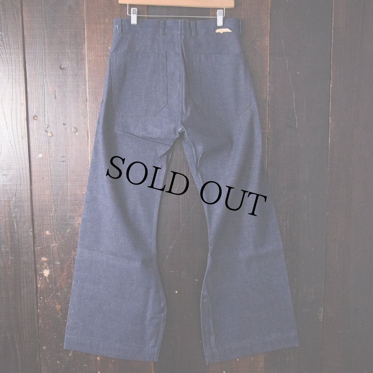 画像2: 40's〜50's USN デニム巻きパンツ DEADSTOCK (2)