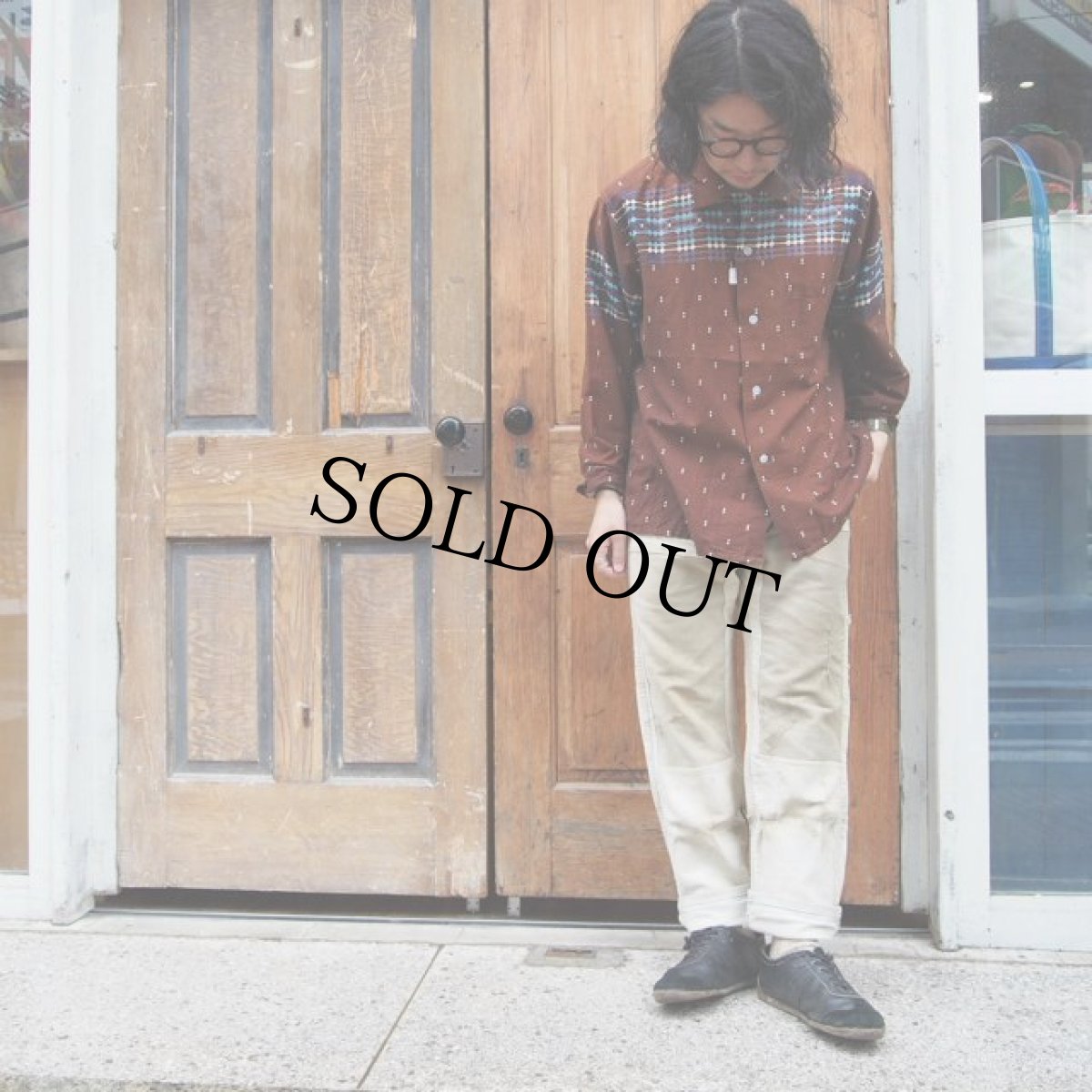 画像7: 40's LE MONT ST MICHEL モールスキンワークパンツ (7)