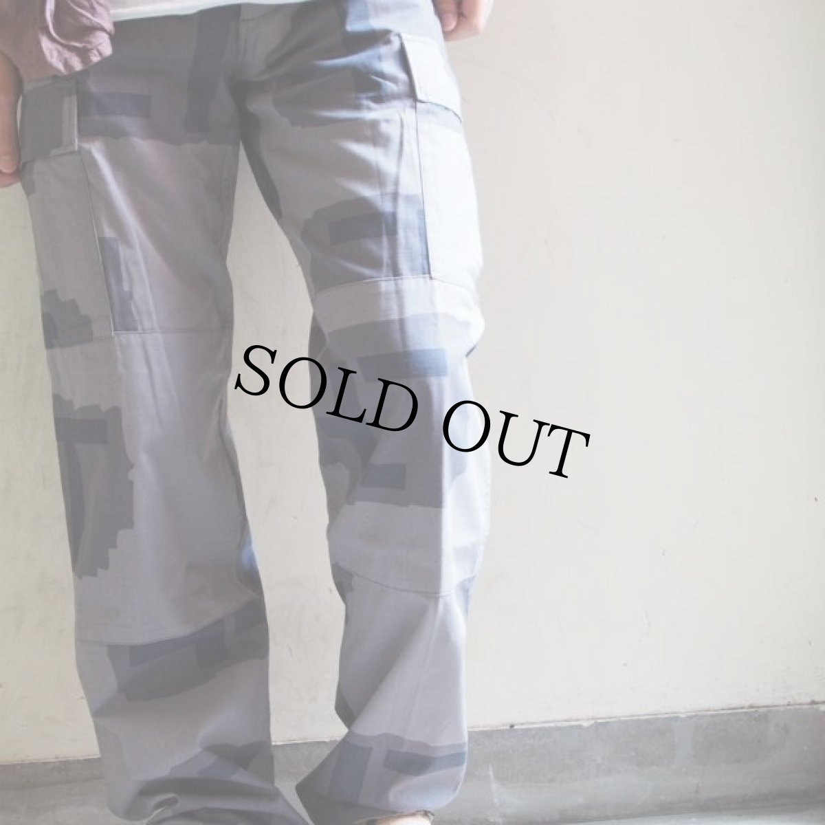 画像5: 90's US "テストサンプル" Tパターンカモトラウザーズ DEADSTOCK (5)