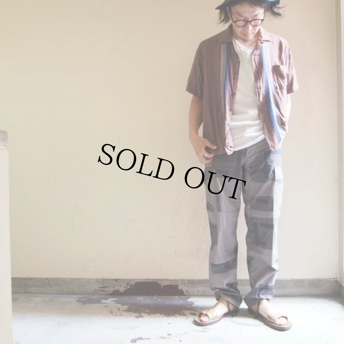 画像4: 90's US "テストサンプル" Tパターンカモトラウザーズ DEADSTOCK (4)