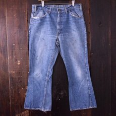 画像2: 70's LEVI'S 646 BIGE デニムパンツ (2)