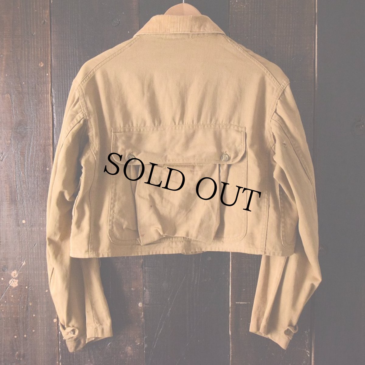 画像2: 40's RED HEAD ショート丈ハンティングジャケット (2)