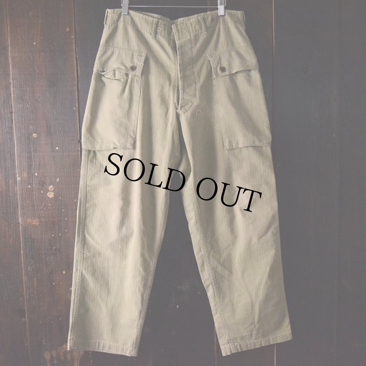 画像2: 40's USMC M-44 HBTモンキーパンツ (2)