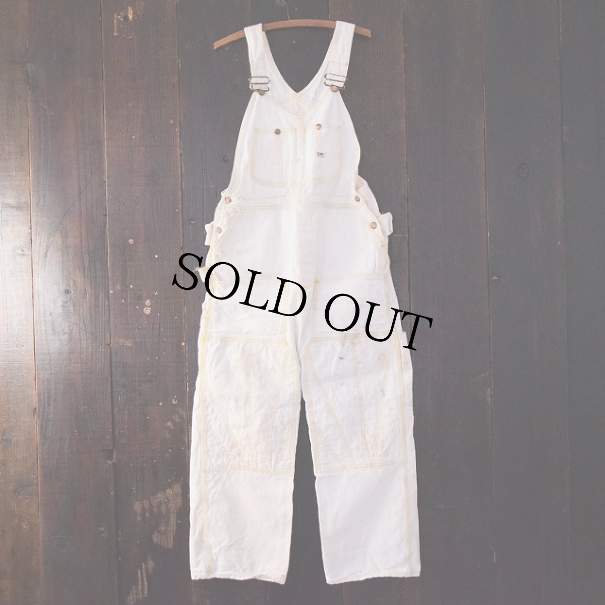 画像2: 50's Lee ダブルニーオーバーオール (2)
