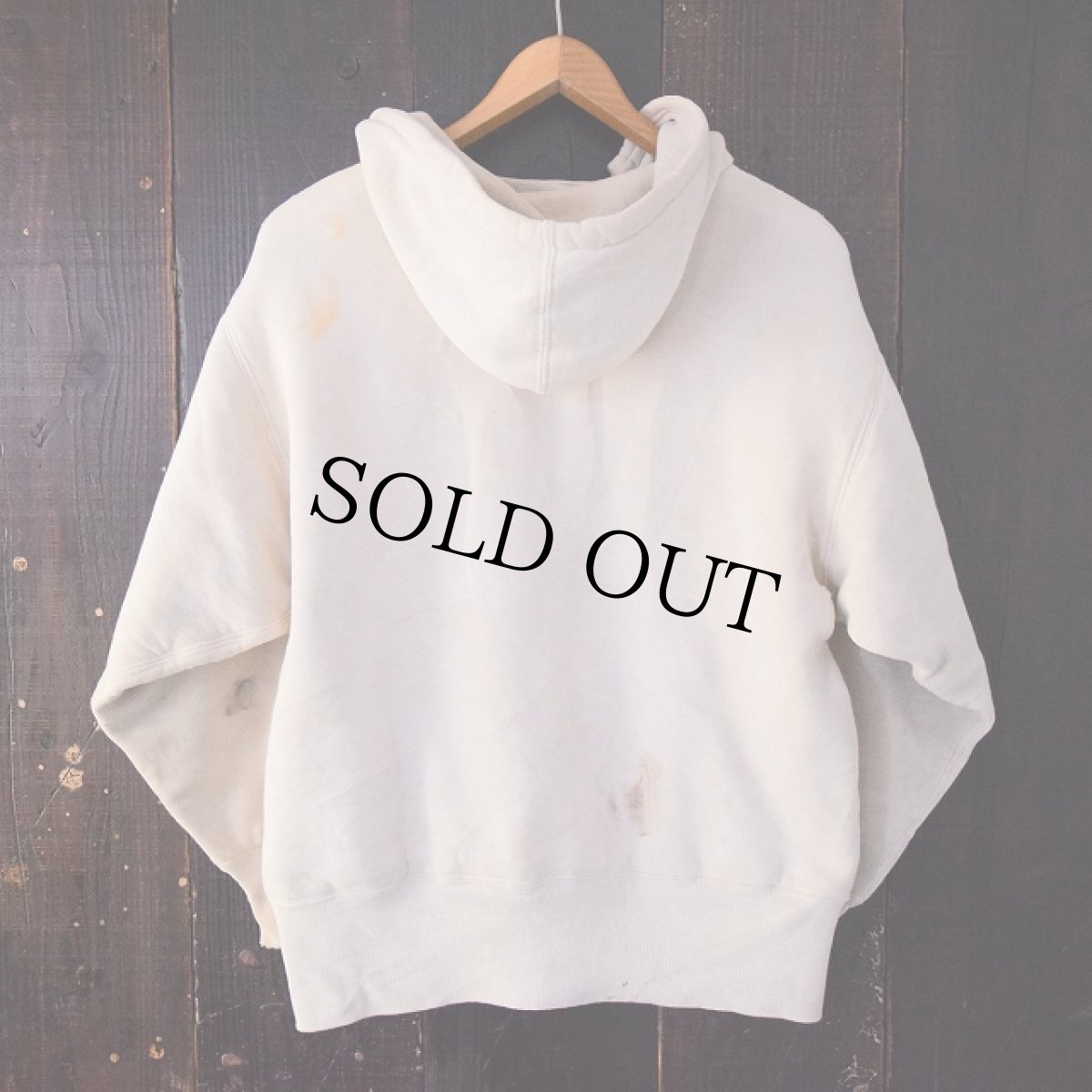 画像2: 40's Champion セパポケ両Vダブルフェイス後付けスウェットパーカ (2)