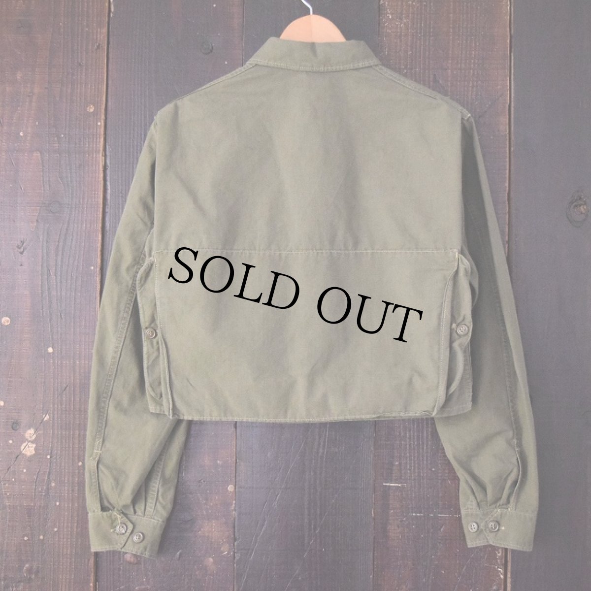 画像2: 40's Drybak ショート丈ハンティングジャケット (2)