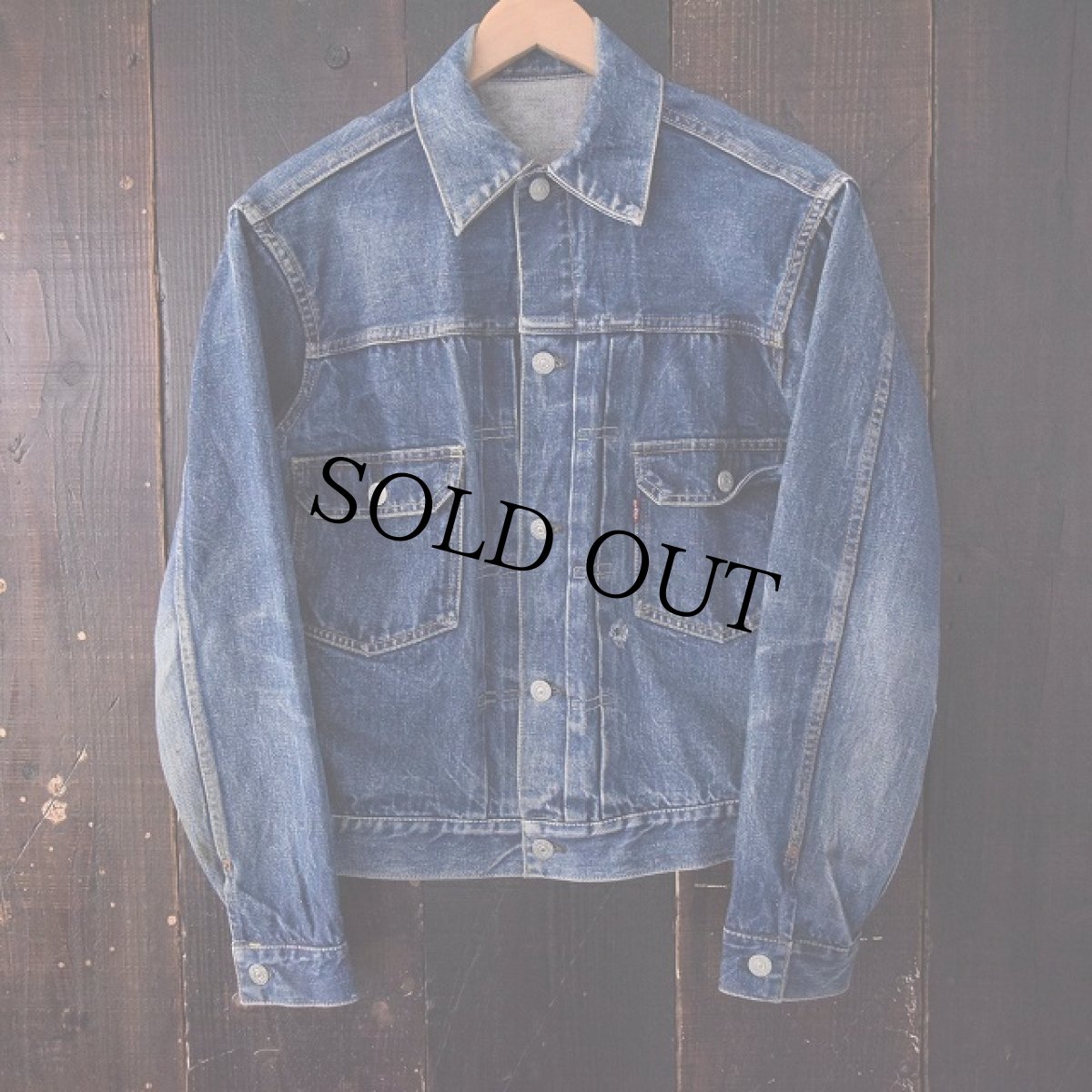 画像2: 50's LEVI'S 507XX 革パッチ (2)