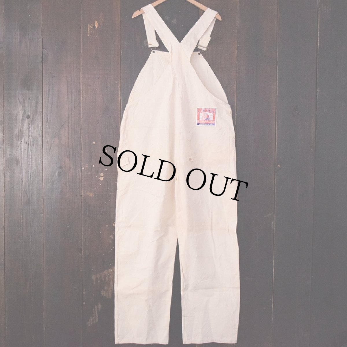 画像2: 40's〜50's STONE CUTTER 山ポケオーバーオール DEADSTOCK (2)