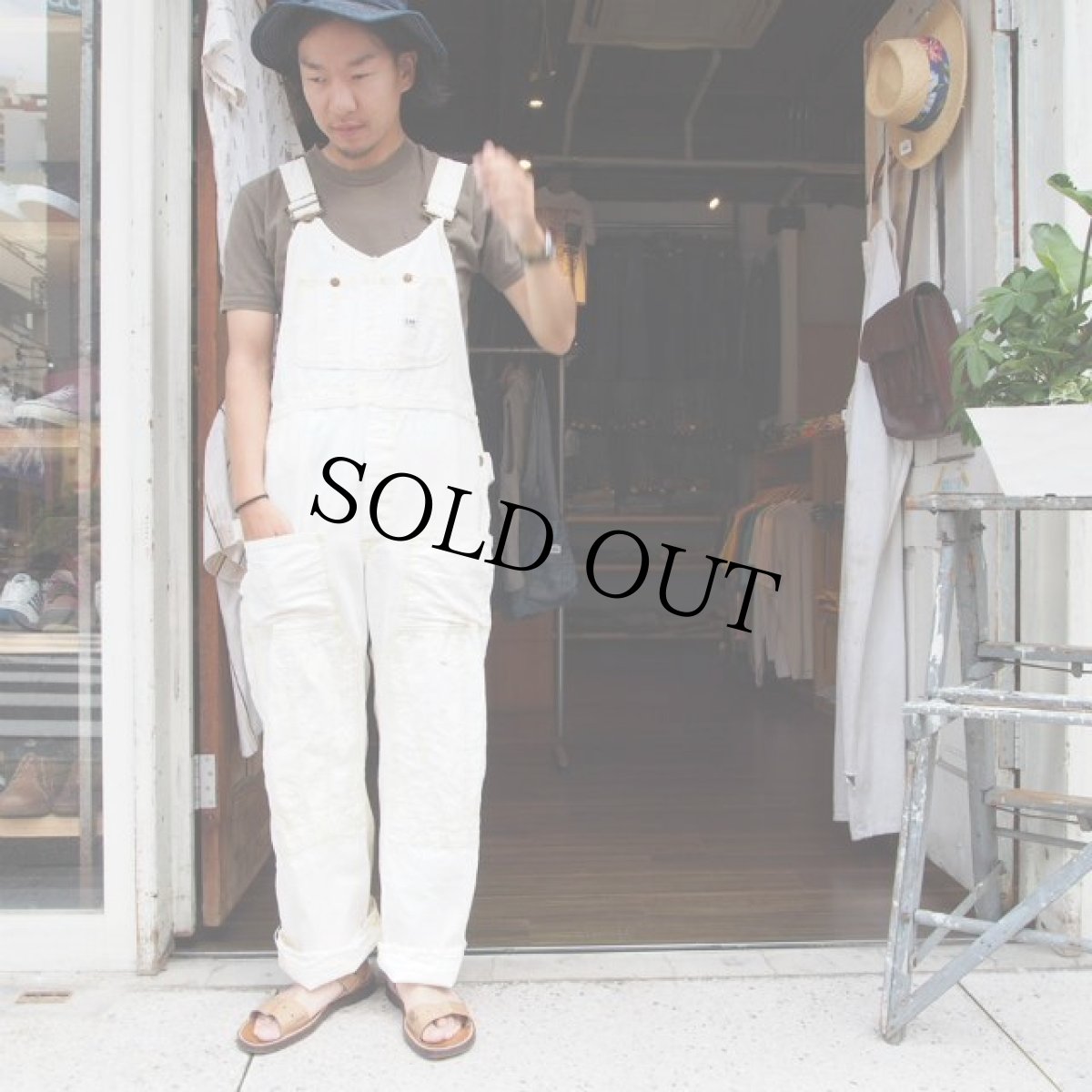 画像4: 50's Lee ダブルニーオーバーオール (4)