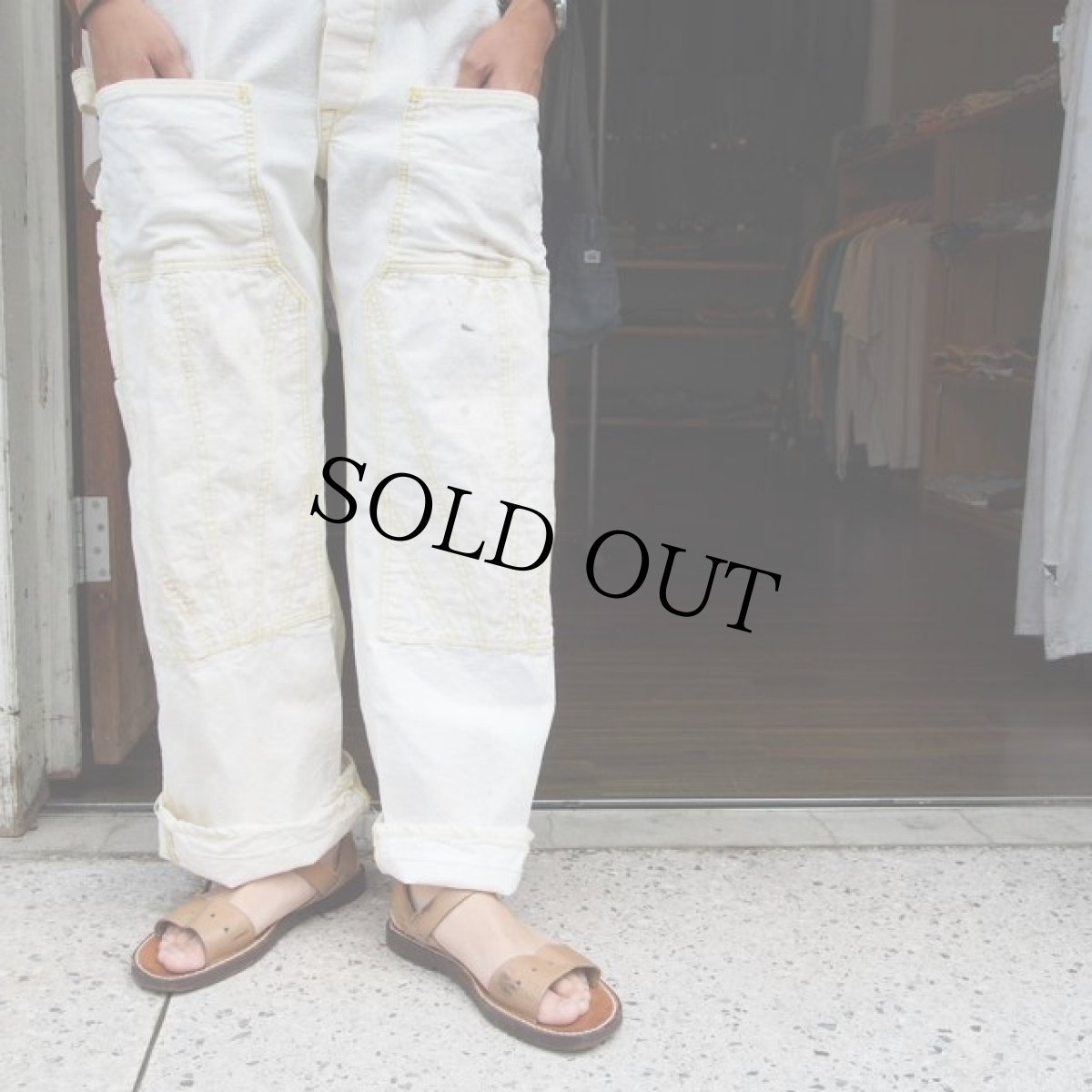 画像5: 50's Lee ダブルニーオーバーオール (5)