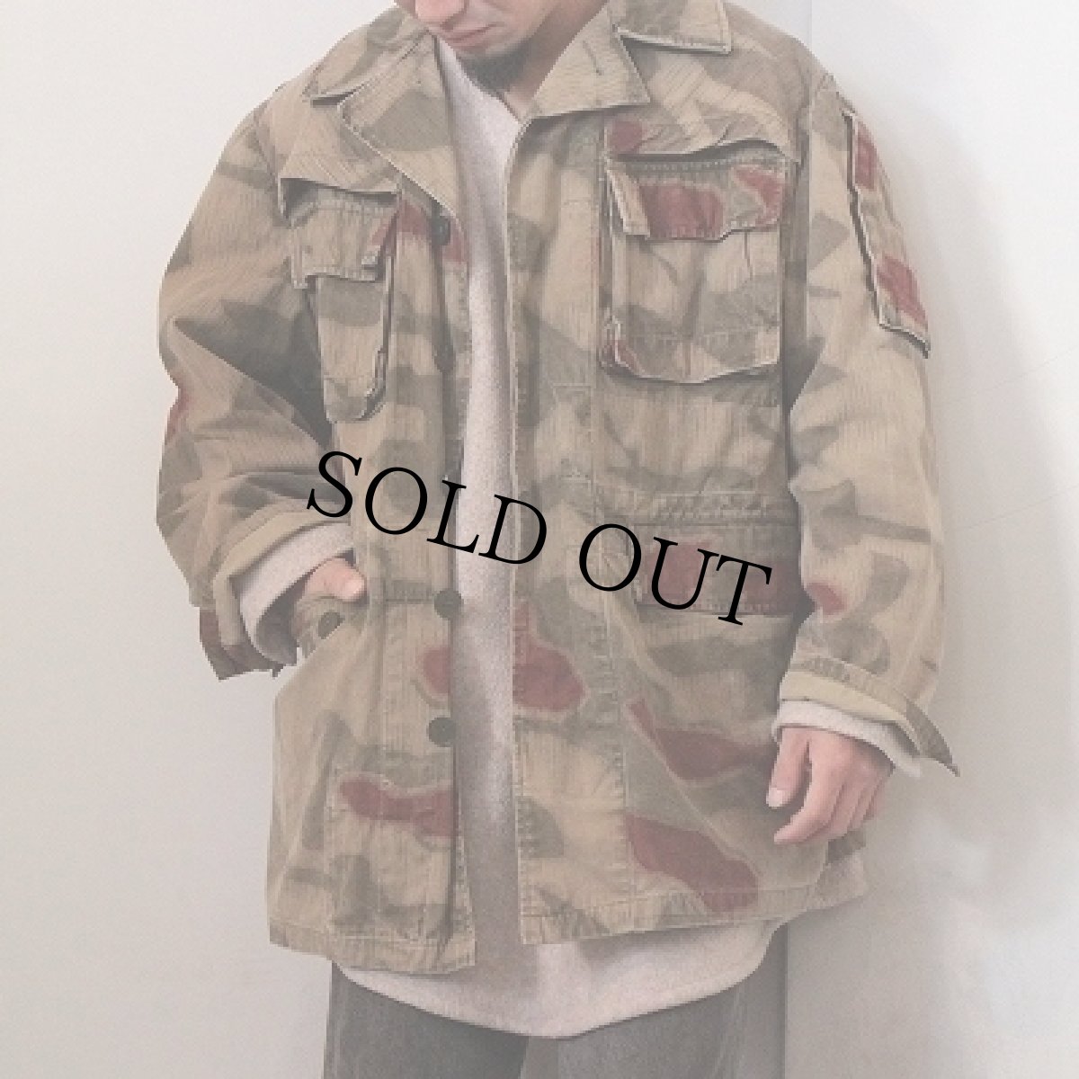 画像3: 60's BGS 旧ドイツ軍 ウォーターカモ柄ジャケット (3)