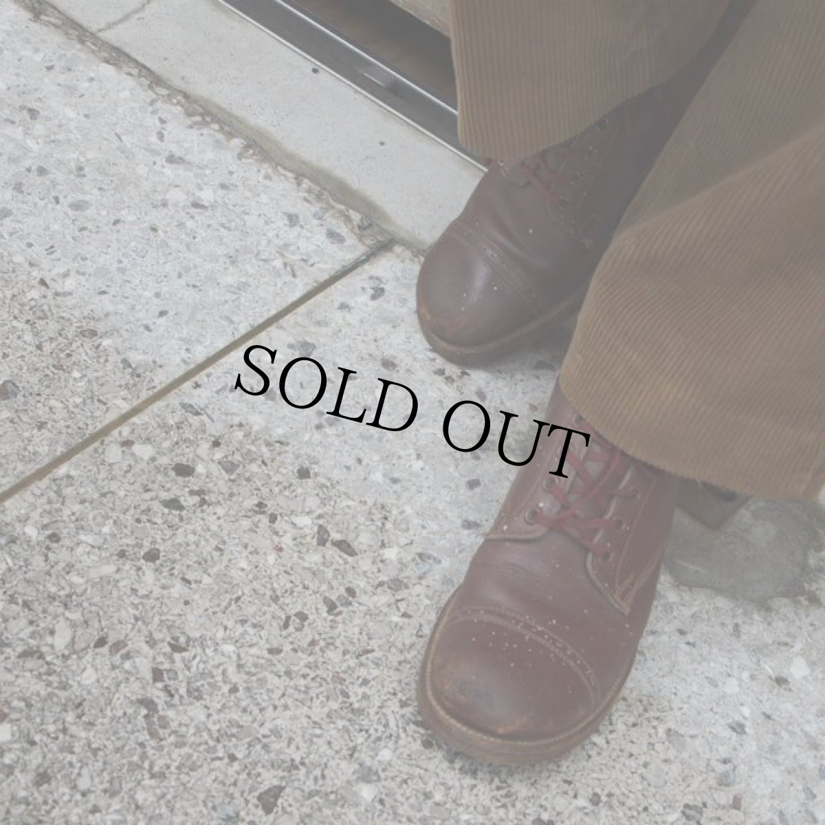 画像6: 40's US.ARMY M-1940 レザーブーツ (6)