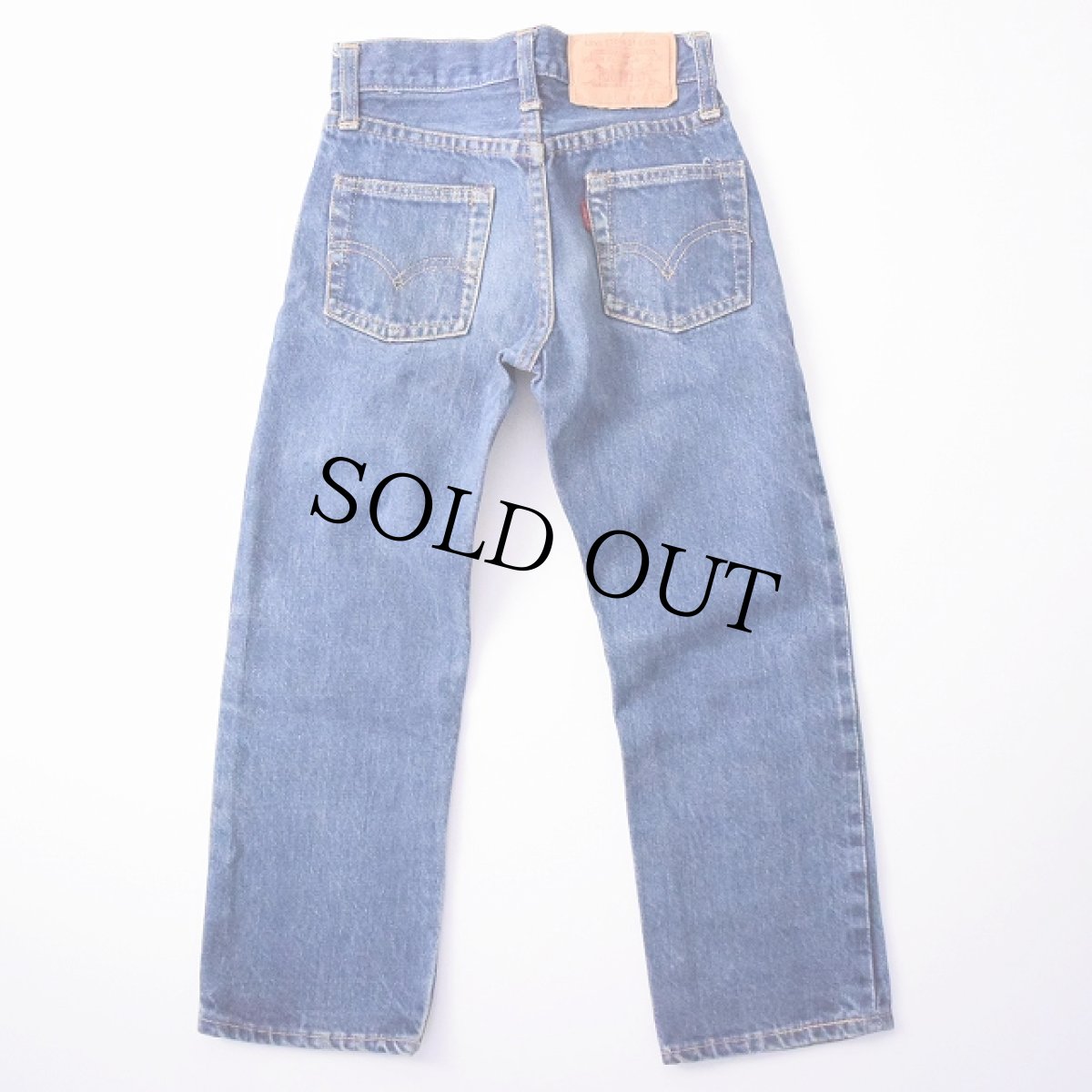 画像1: 60's〜70's LEVI'S 302-0017 BIGE KIDS SIZE (1)