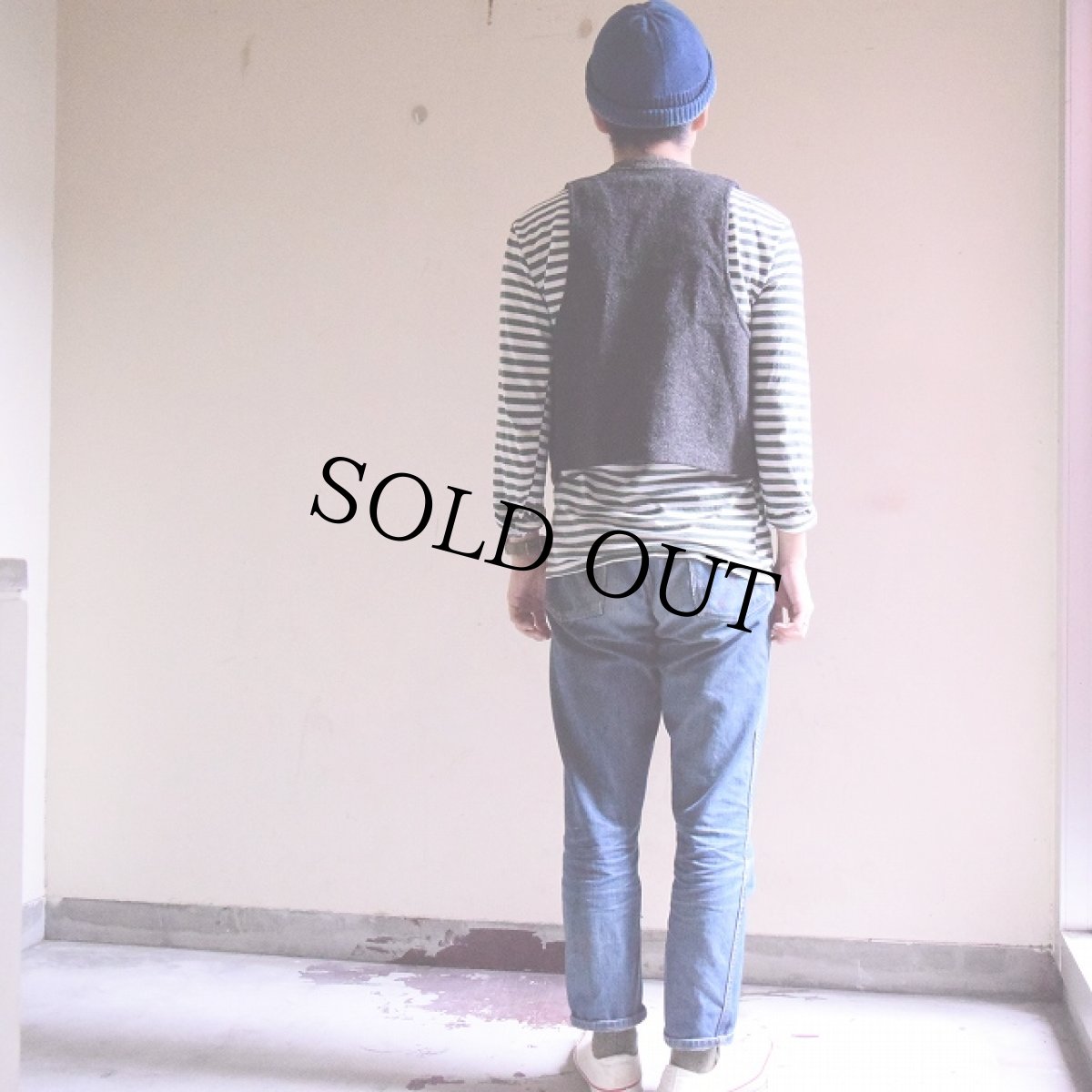 画像5: 40's Pilgrim 切り替えウールベスト (5)