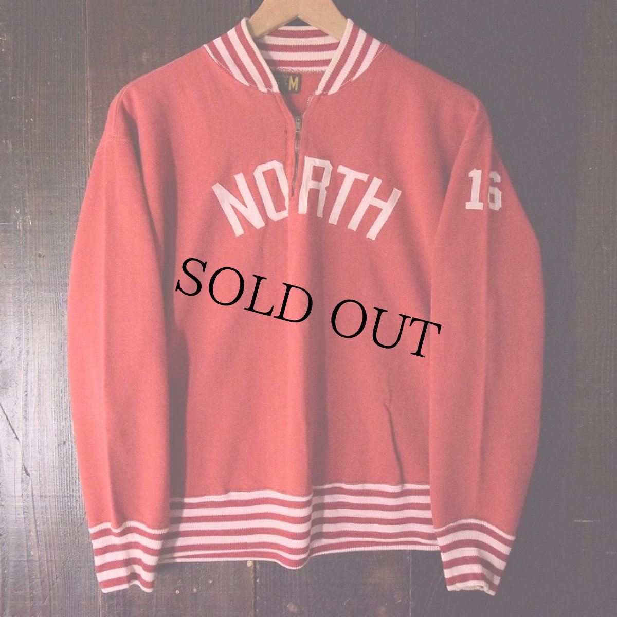 画像2: 40's〜50's Southern "NORTH 16" ハーフジップスウェット×パンツ SETUP (2)