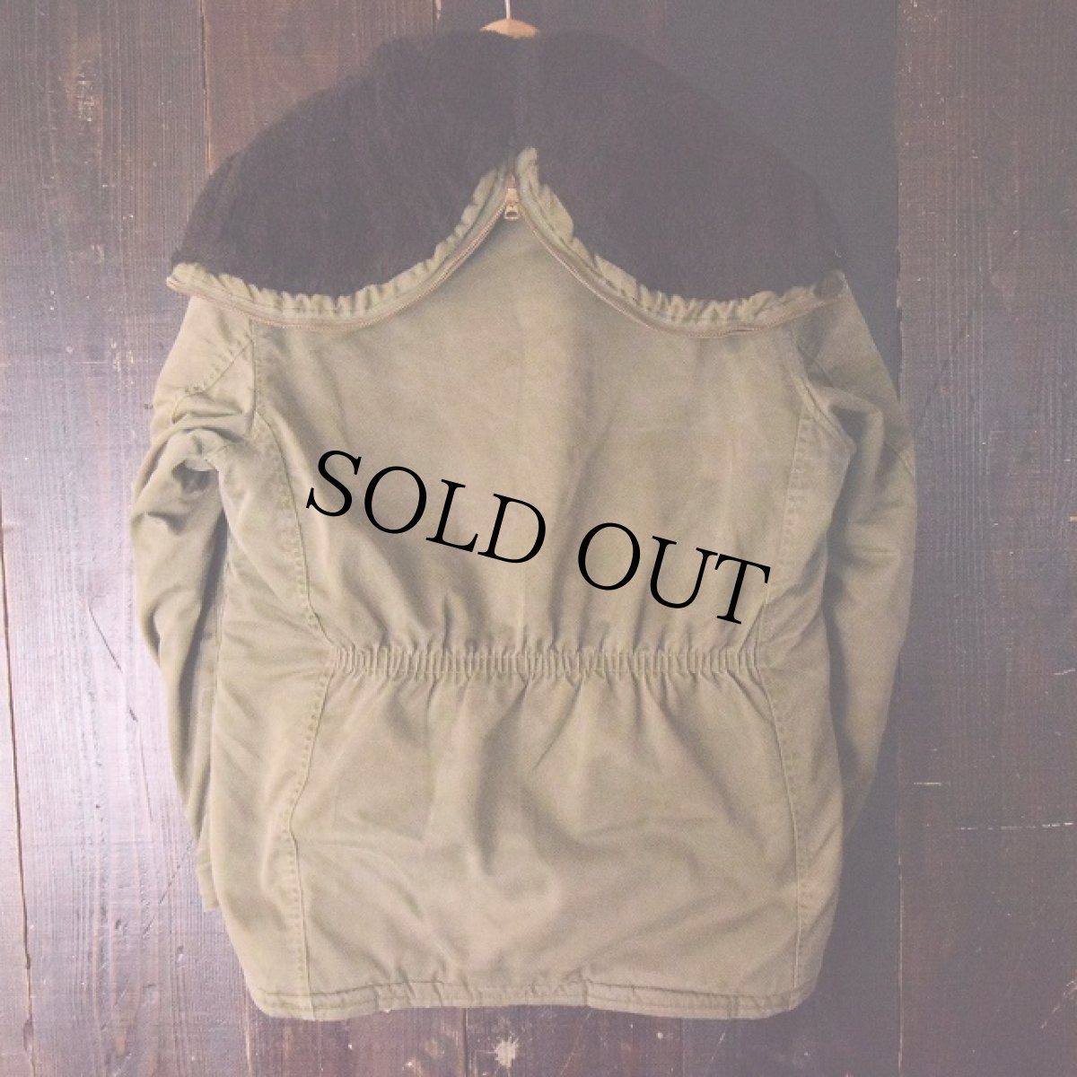 画像2: 50's〜60's 民間用 ラビットパーカフライトジャケット (2)