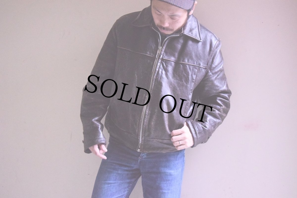 画像9: 50's〜60's PENNEYS "インディアンハンドペイント" ホースハイドレザージャケット (9)