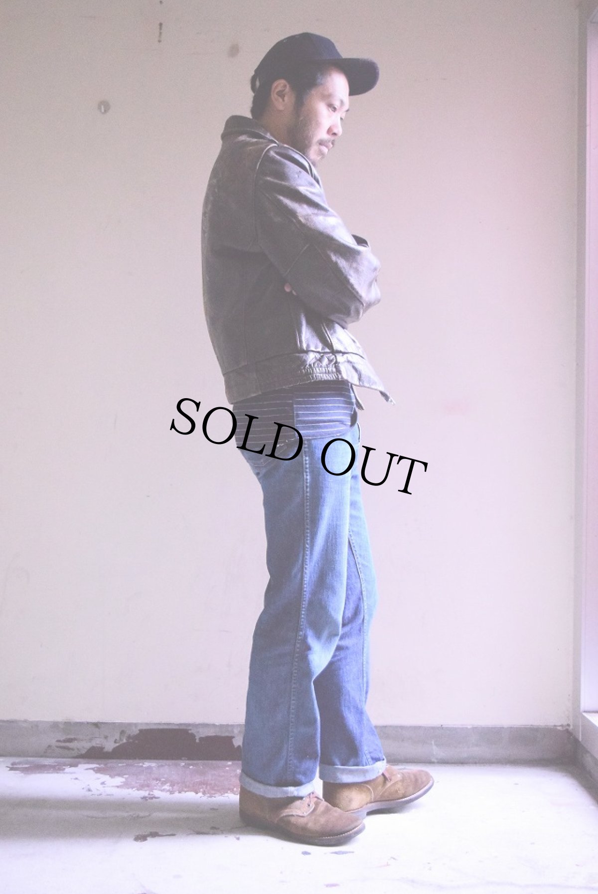 画像5: 50's〜60's PENNEYS "インディアンハンドペイント" ホースハイドレザージャケット (5)