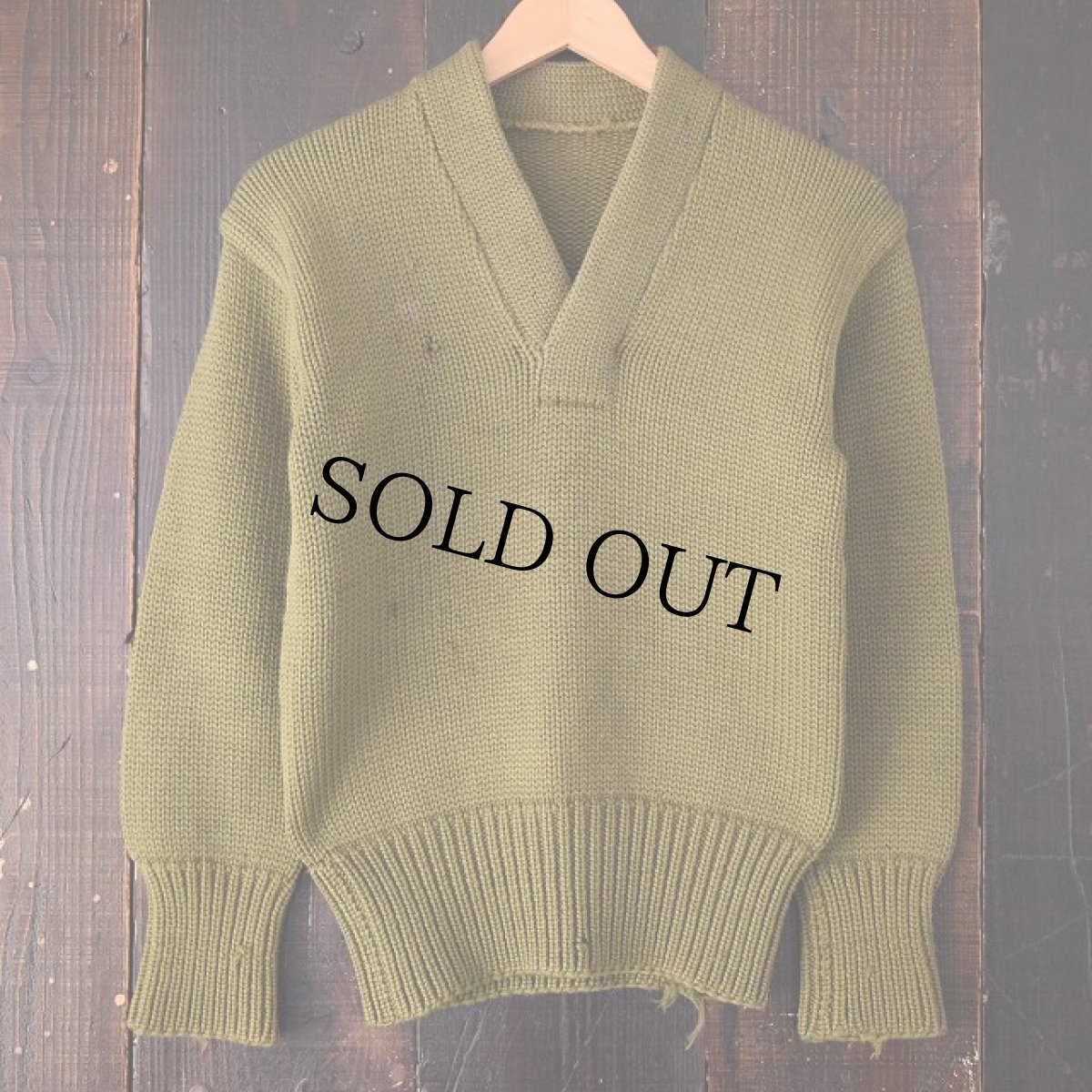 画像2: 40's USAAF A-1セーター (2)