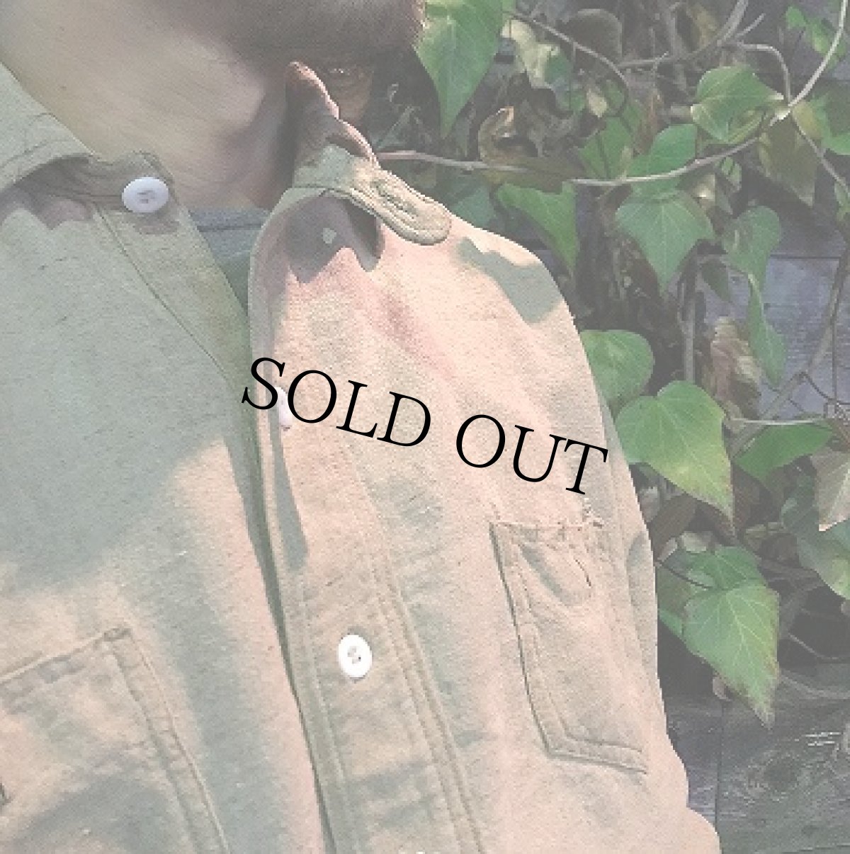 画像3: 1910's BLACK BEAR チンスト＆マチ付きウールワークシャツ (3)